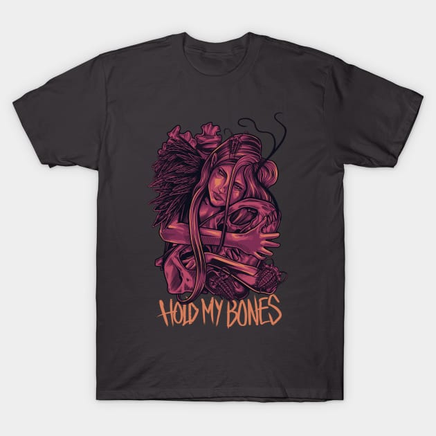 Hold My Bones T-Shirt by Scottconnick